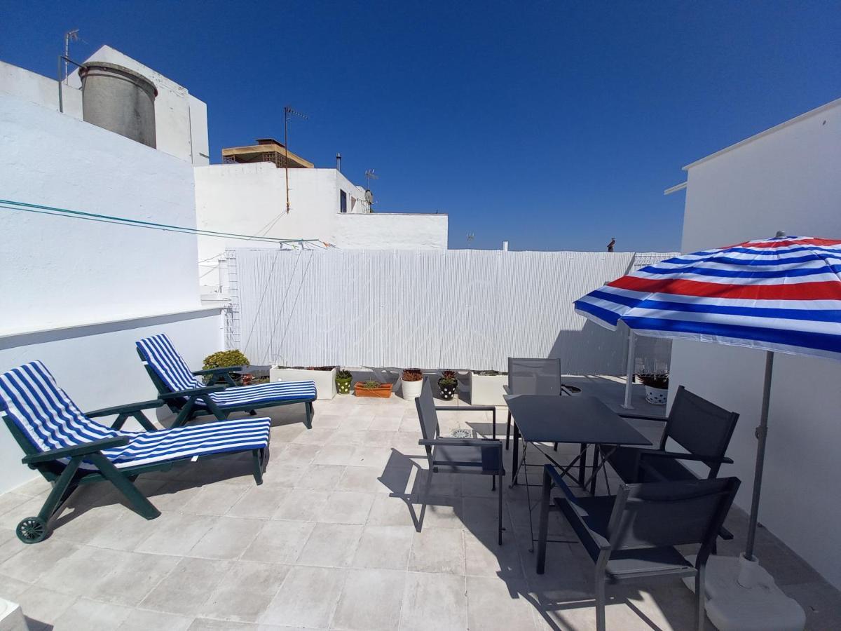 Appartamento Casa Malakita With Private Seaview Roof Terrace Conil De La Frontera Esterno foto